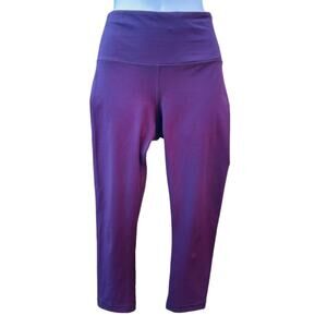 90 degree by Reflex Purple Capri leggings